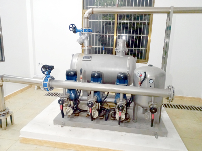 蓮花村無負壓變頻供水泵房成套設(shè)備